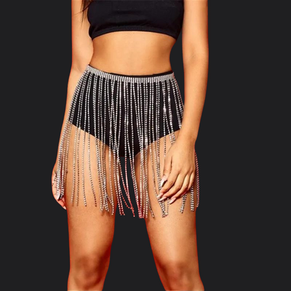 Glitterati Rhinestone Skirt