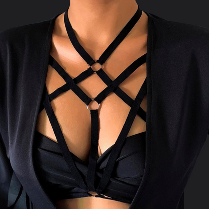 Labyrinthine Crisscross Bralette