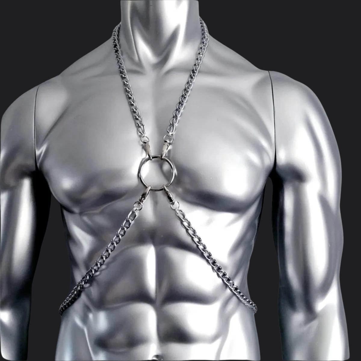 Metallic Mastery Chain Harness