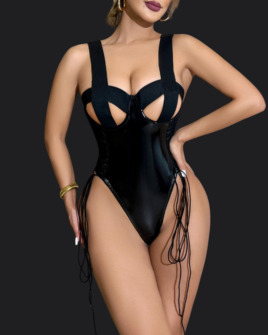 Midnight Temptress Bodysuit