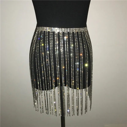 Glitterati Rhinestone Skirt