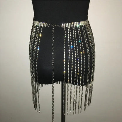 Glitterati Rhinestone Skirt