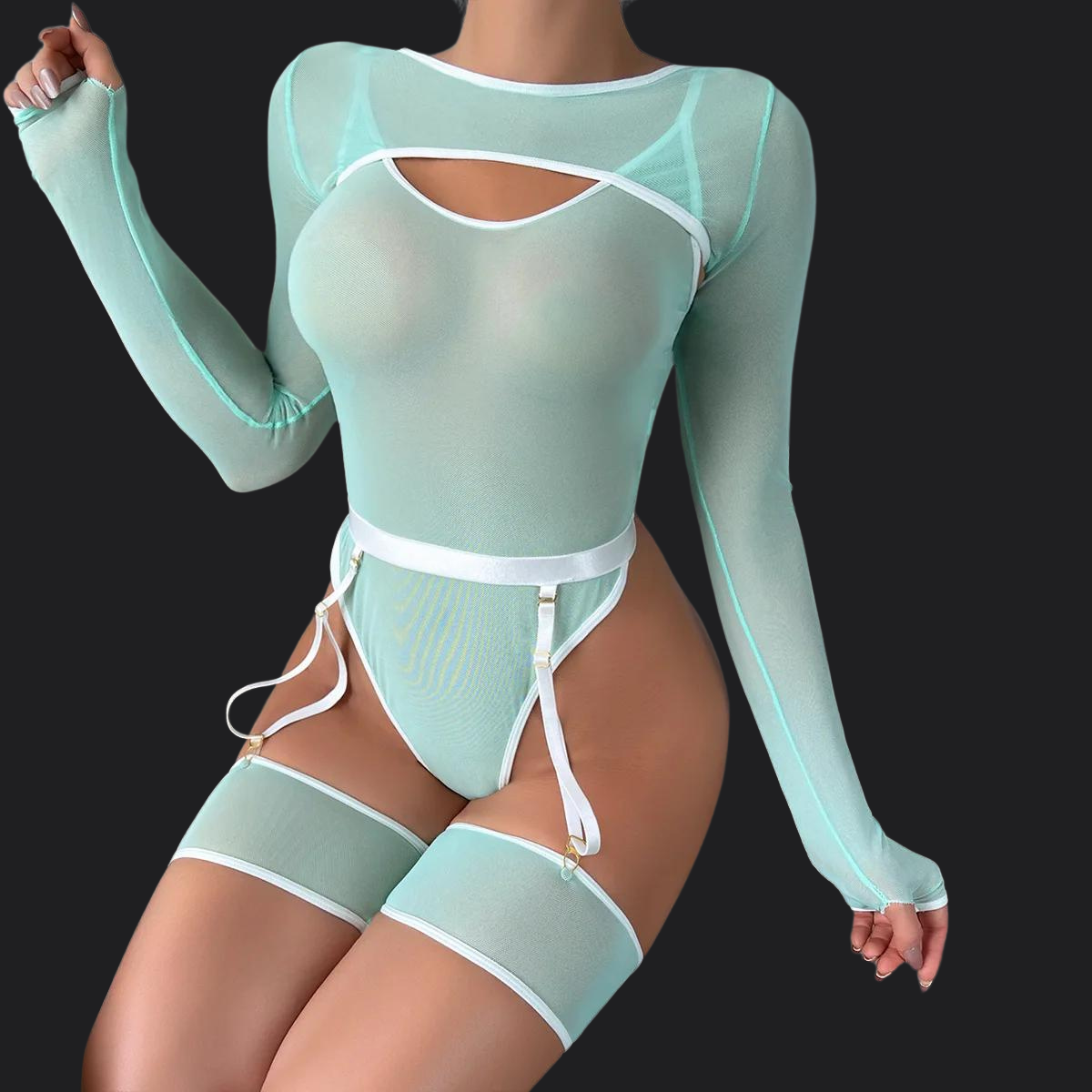 Sheer Illusion Bodysuit Collection